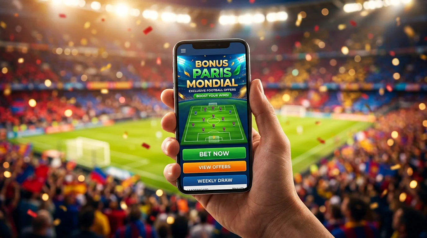 Bonus et promotions paris sportifs pour le Mondial 2026